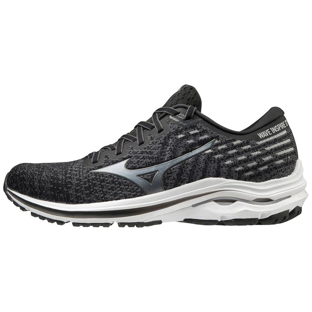 Zapatillas Running Mizuno Wave Inspire 17 WAVEKNIT Hombre Negras Outlet ZEOH-39457